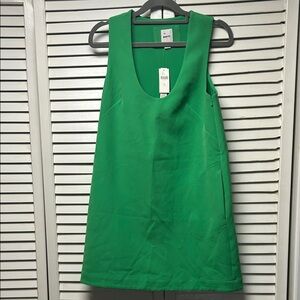 NWT Maeve Vibrant Green Mini Dress